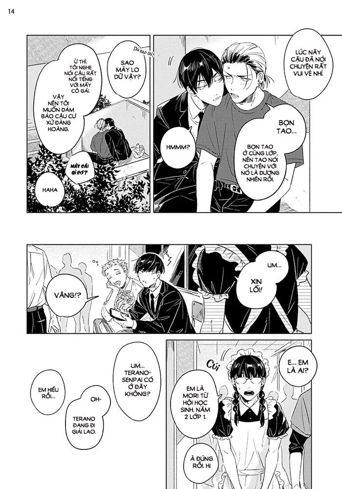 Terano-kun to Kumazaki-kun Chapter 4 Trang 14