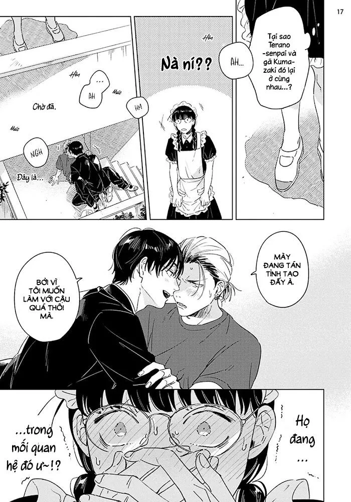 Terano-kun to Kumazaki-kun Chapter 4 Trang 17