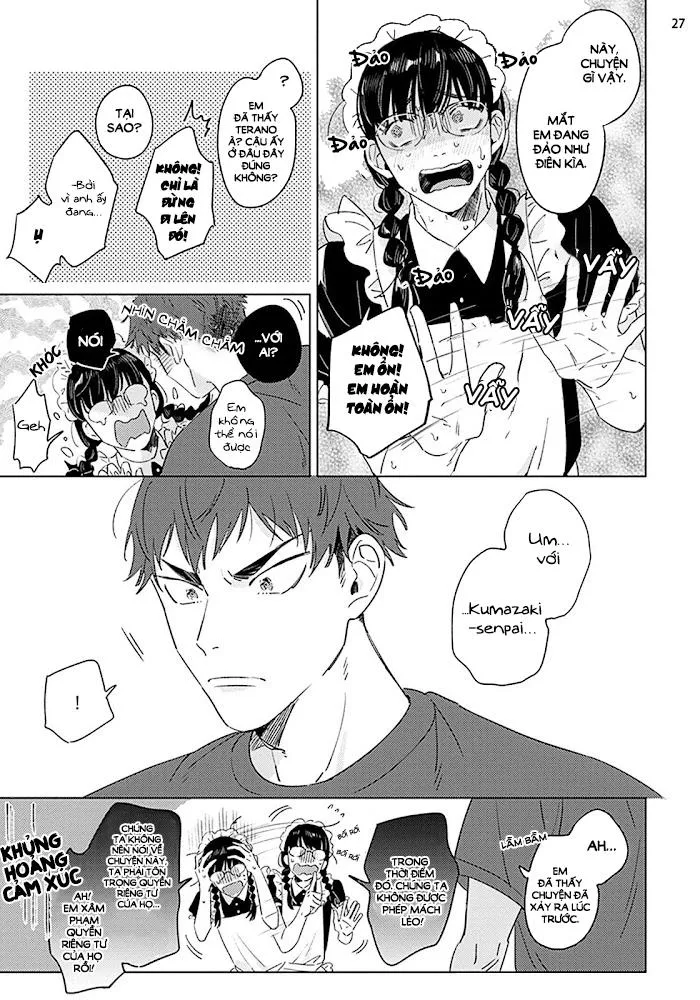 Terano-kun to Kumazaki-kun Chapter 4 Trang 27