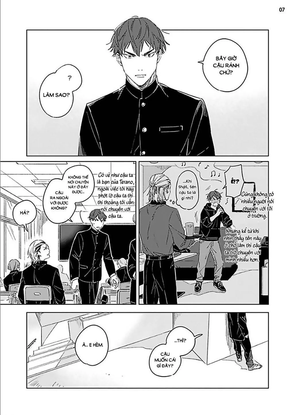 Terano-kun to Kumazaki-kun Chapter 5 Trang 9