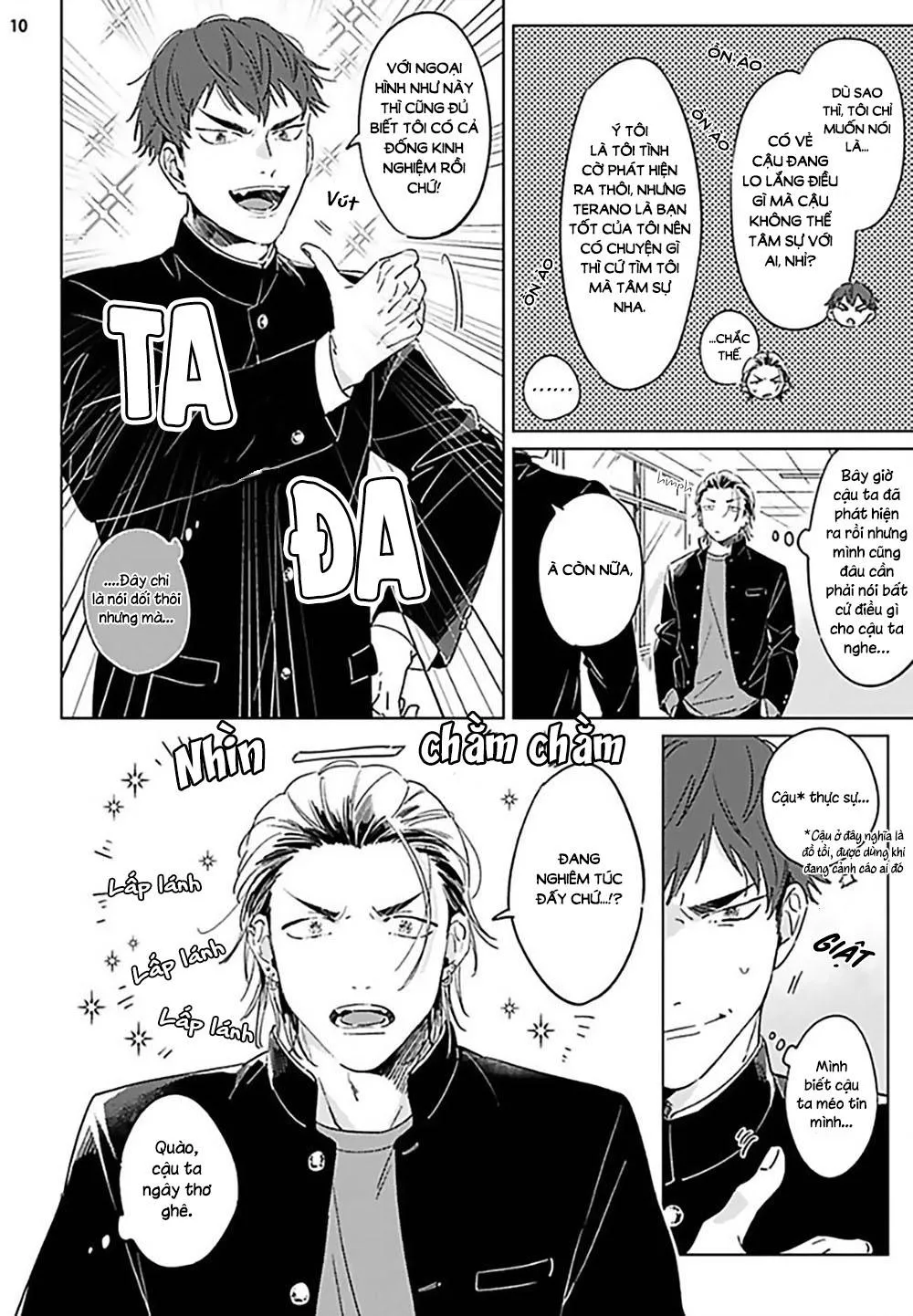 Terano-kun to Kumazaki-kun Chapter 5 Trang 12