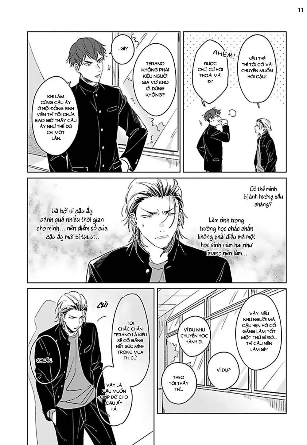 Terano-kun to Kumazaki-kun Chapter 5 Trang 13
