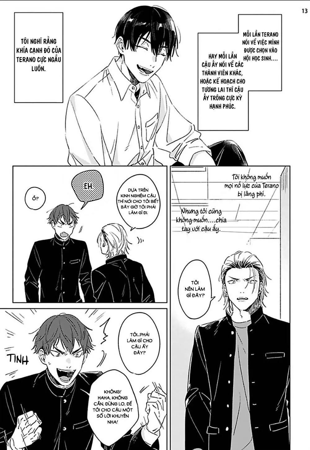 Terano-kun to Kumazaki-kun Chapter 5 Trang 15