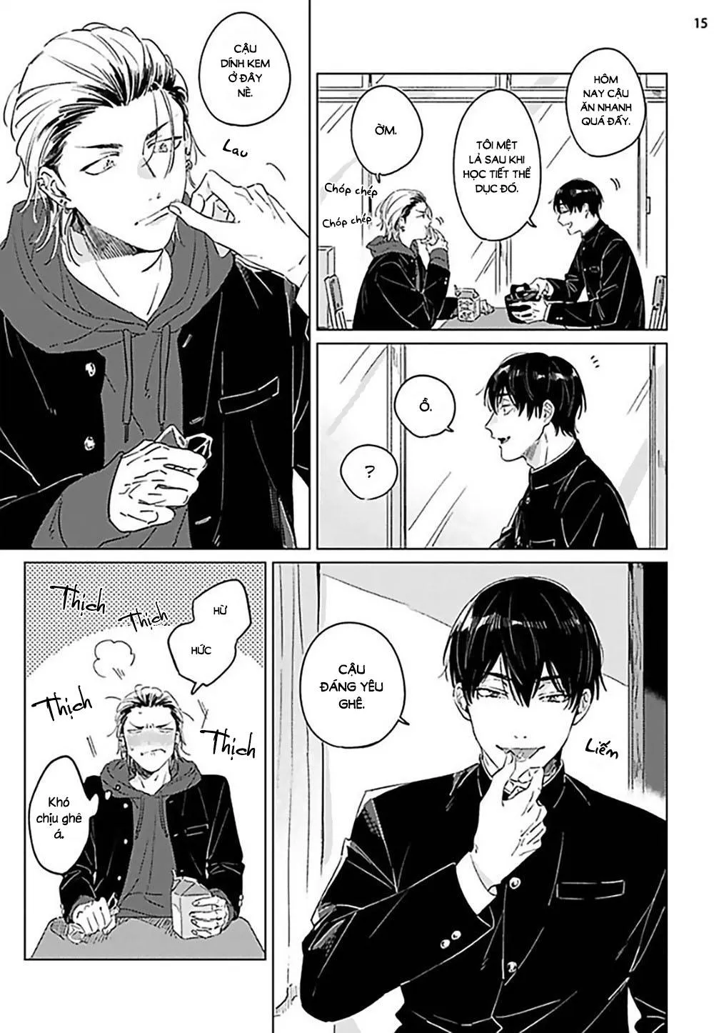 Terano-kun to Kumazaki-kun Chapter 5 Trang 17