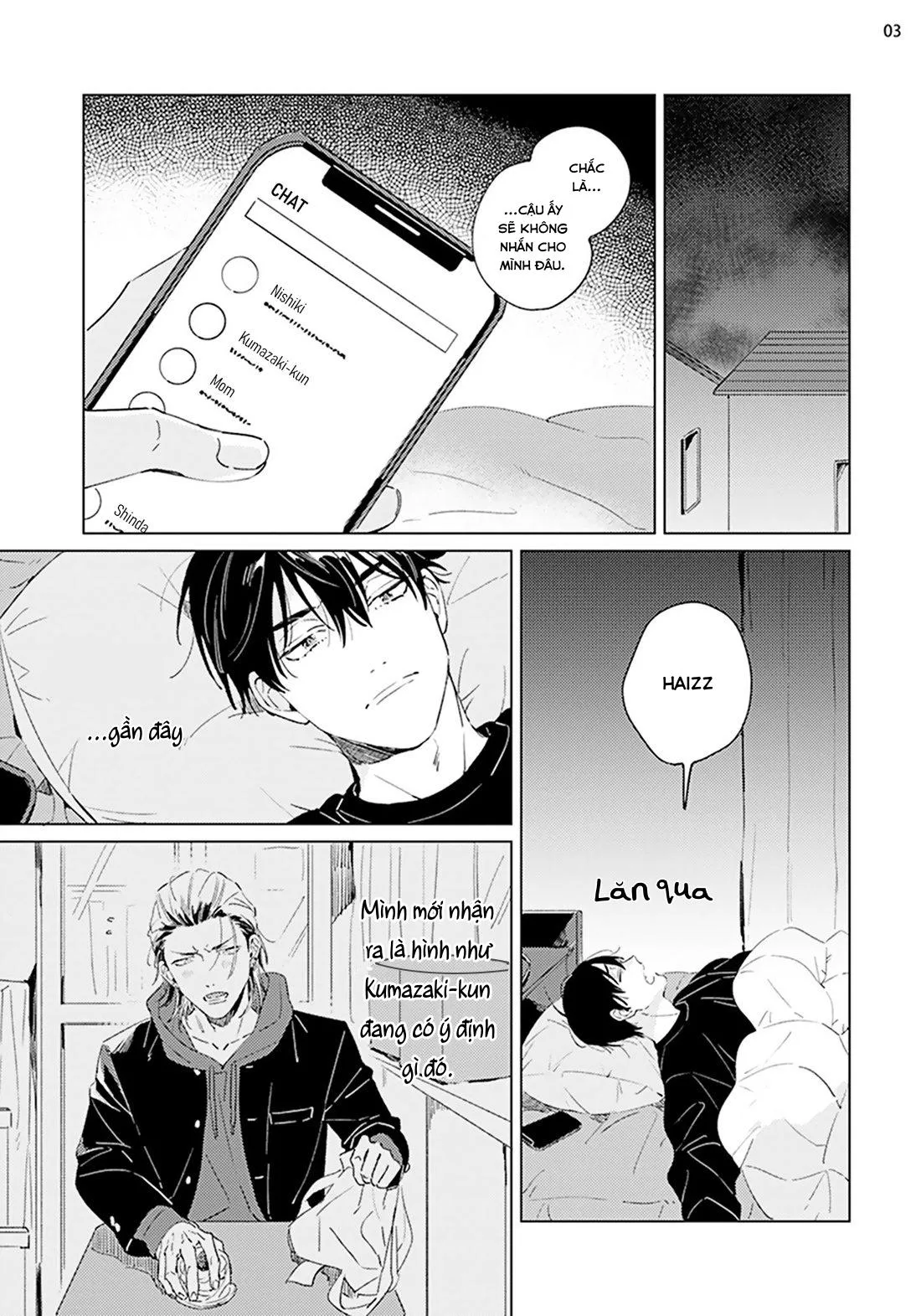 Terano-kun to Kumazaki-kun Chapter 6 Trang 4