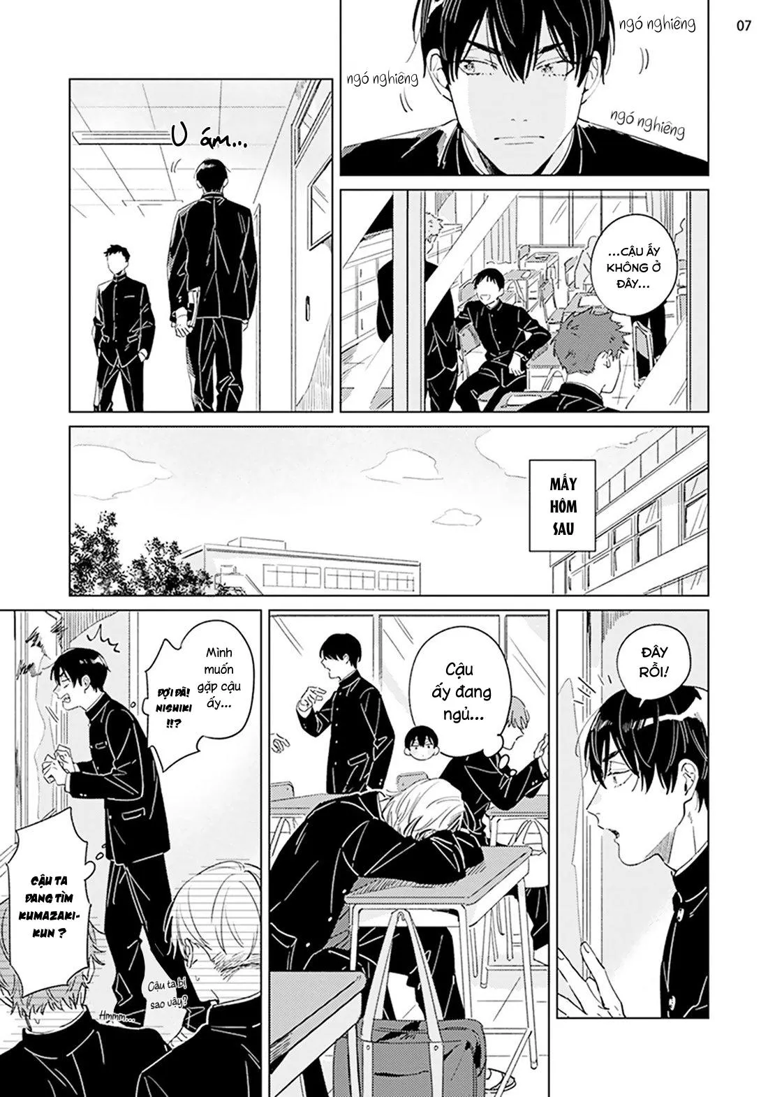 Terano-kun to Kumazaki-kun Chapter 6 Trang 8