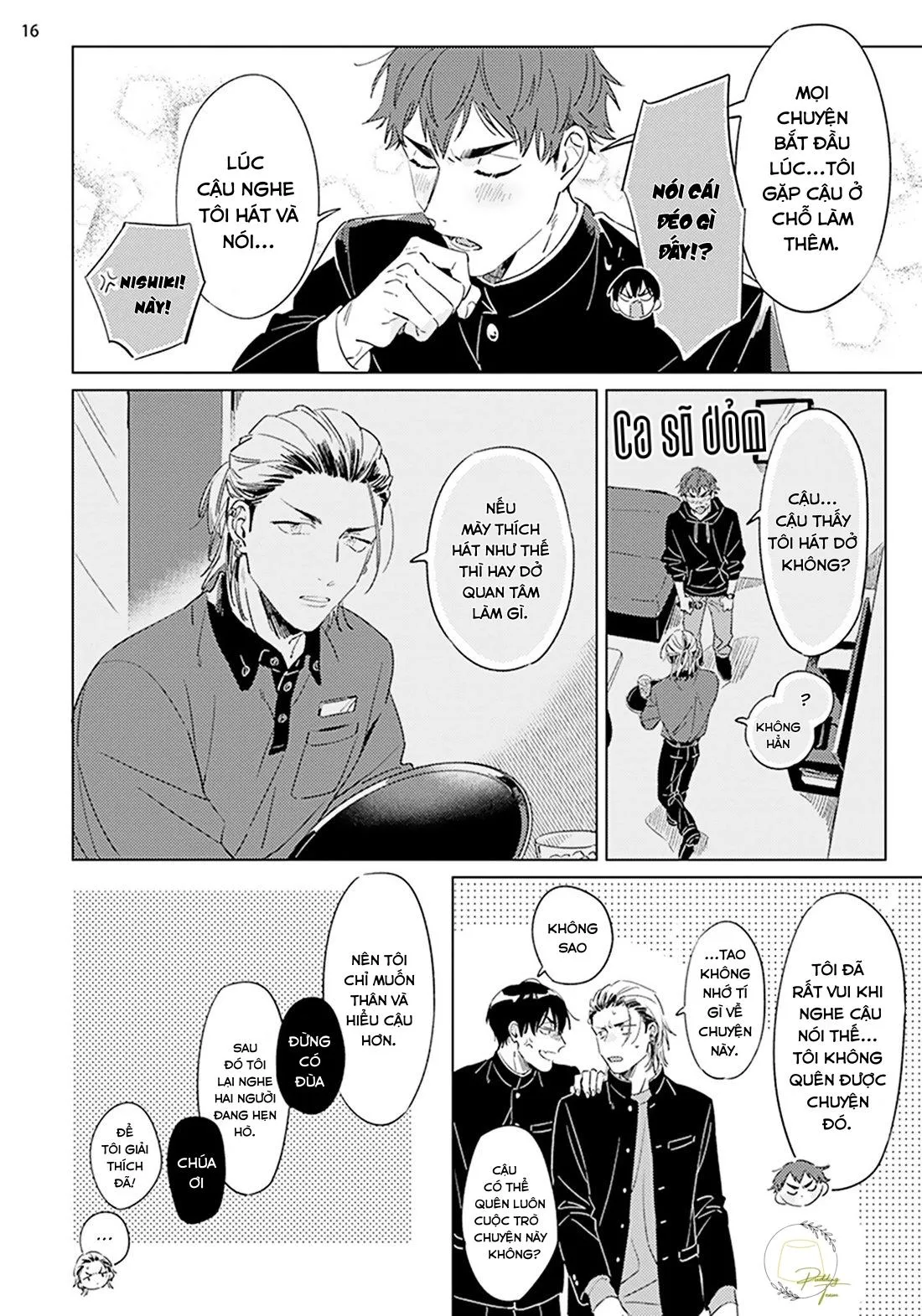 Terano-kun to Kumazaki-kun Chapter 6 Trang 17