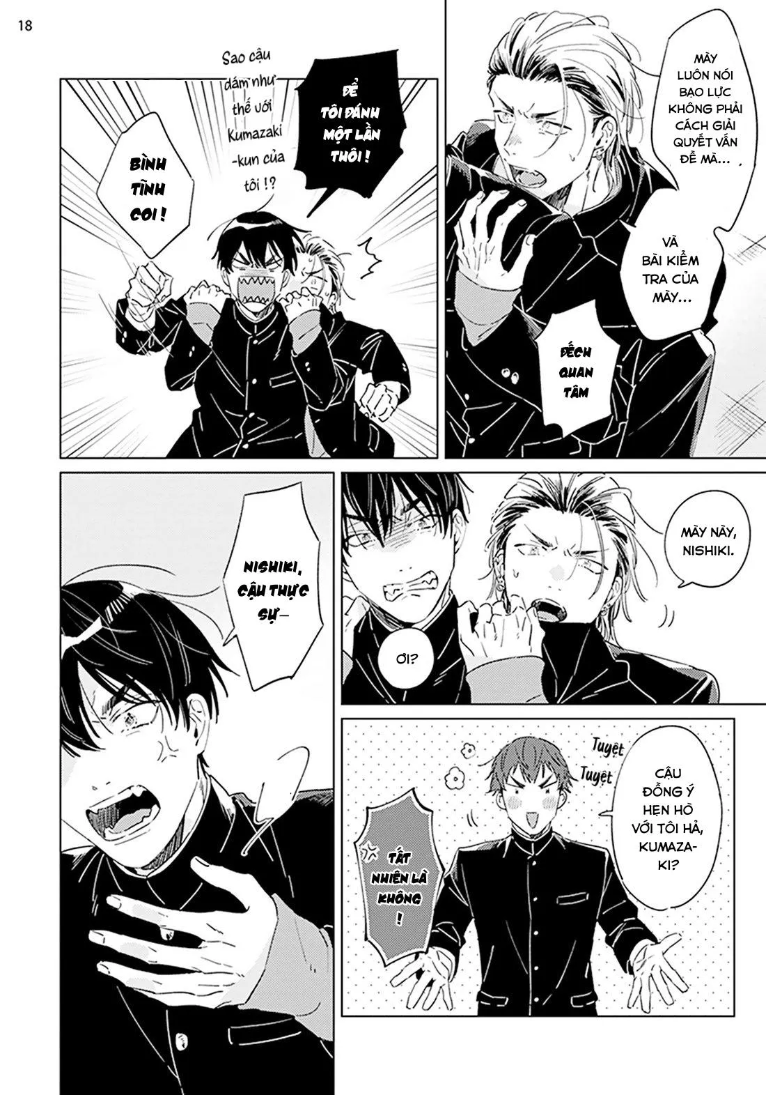 Terano-kun to Kumazaki-kun Chapter 6 Trang 19