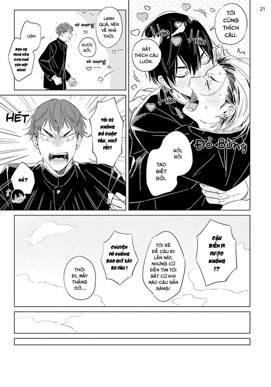 Terano-kun to Kumazaki-kun Chapter 6 Trang 22