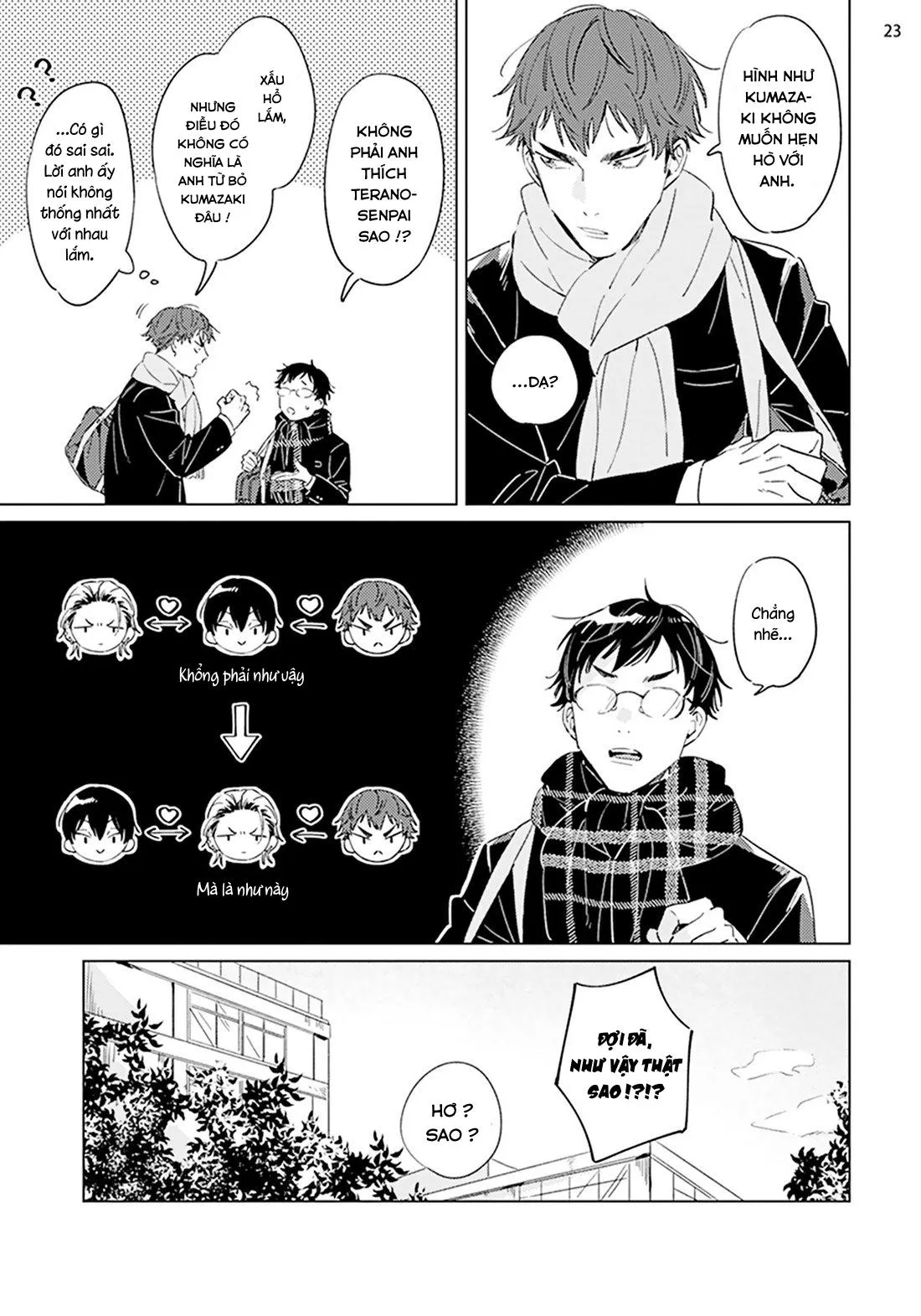 Terano-kun to Kumazaki-kun Chapter 6 Trang 24