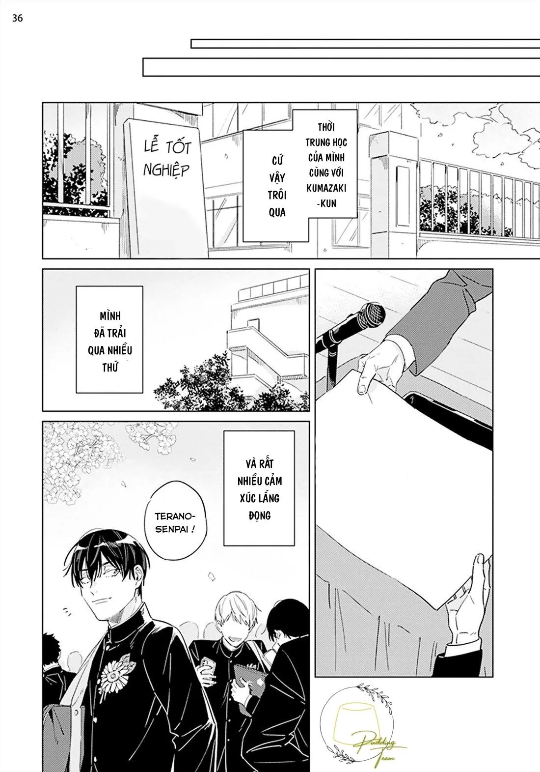 Terano-kun to Kumazaki-kun Chapter 6 Trang 37