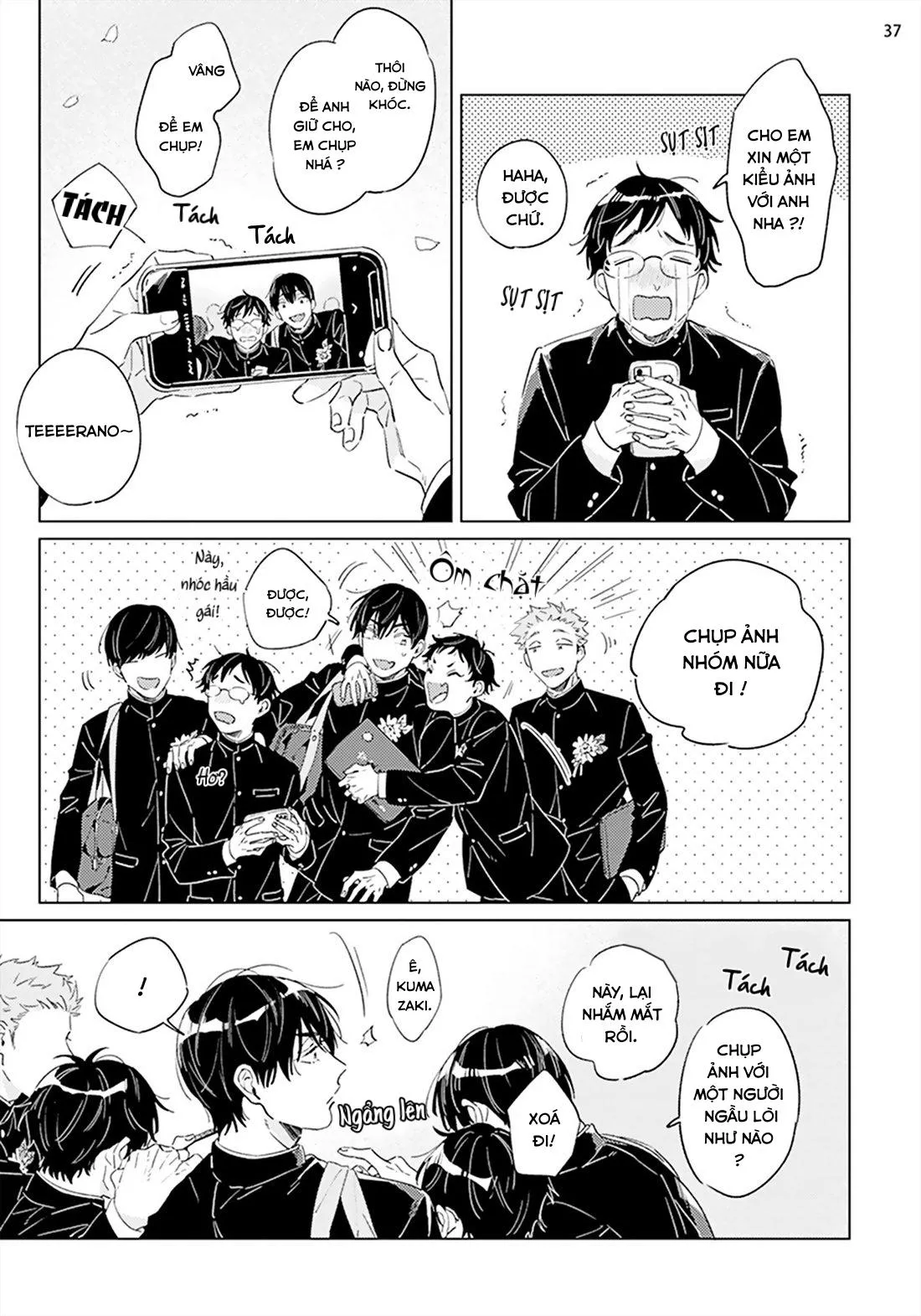 Terano-kun to Kumazaki-kun Chapter 6 Trang 38
