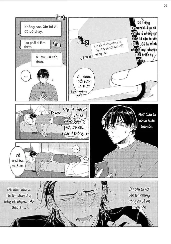 Terano-kun to Kumazaki-kun Chapter 1 Trang 9