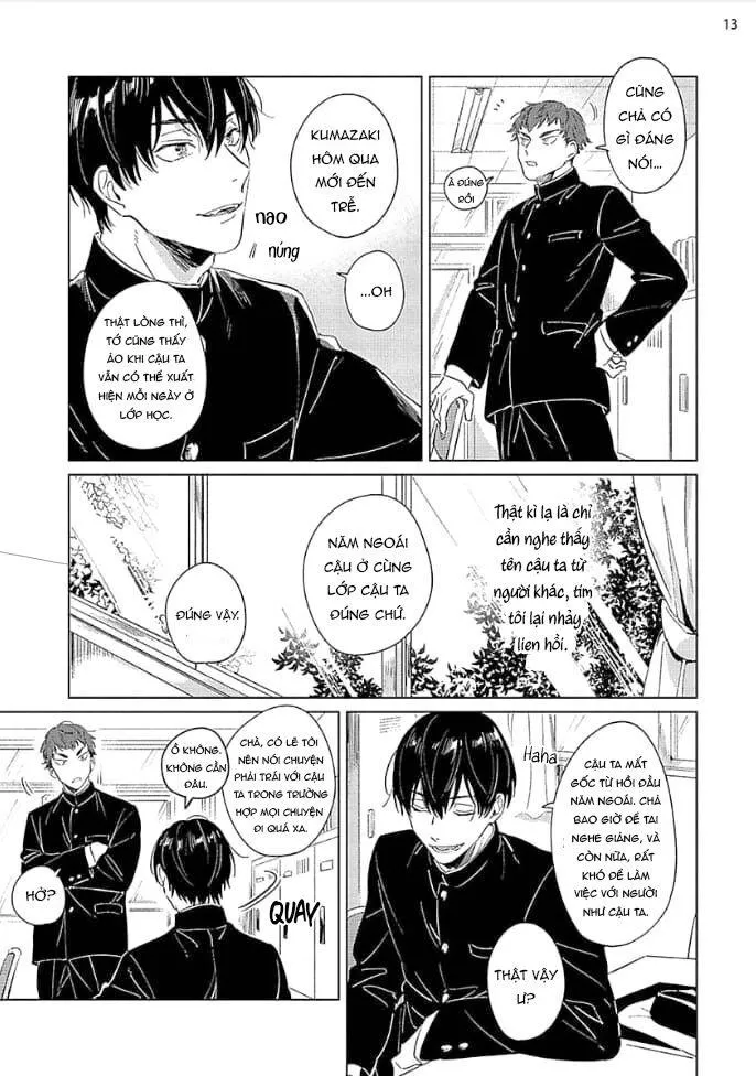 Terano-kun to Kumazaki-kun Chapter 1 Trang 13