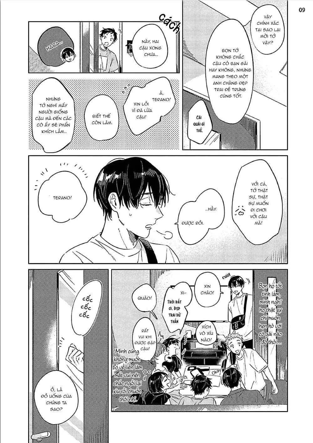Terano và Kumasaki Chapter 3 Trang 9