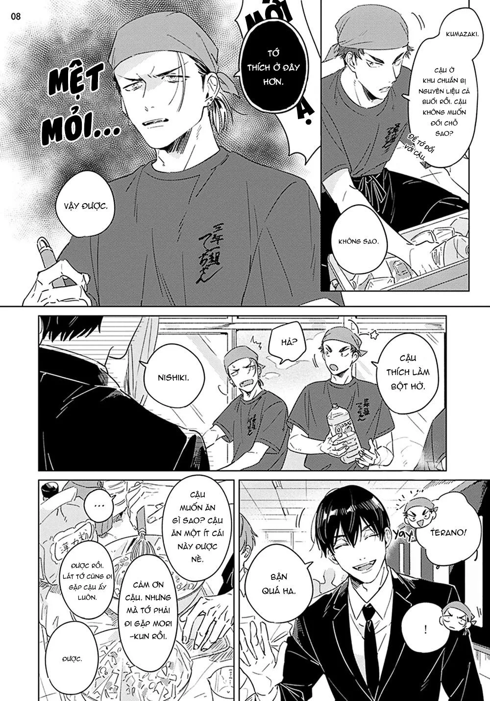 Terano và Kumasaki Chapter 4 Trang 8