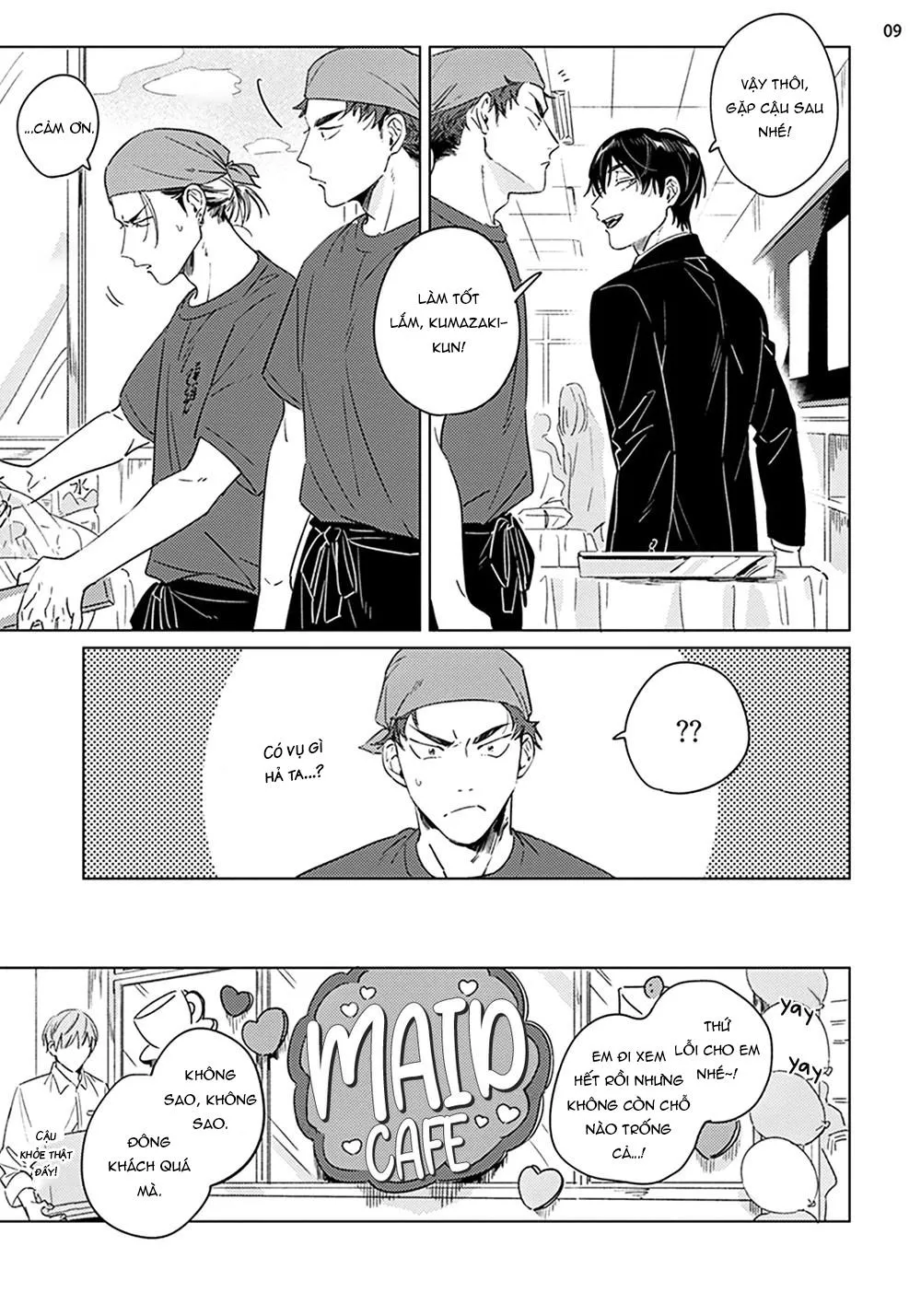 Terano và Kumasaki Chapter 4 Trang 9