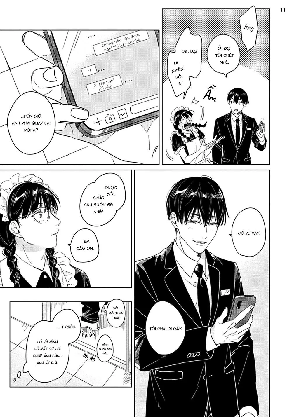 Terano và Kumasaki Chapter 4 Trang 11