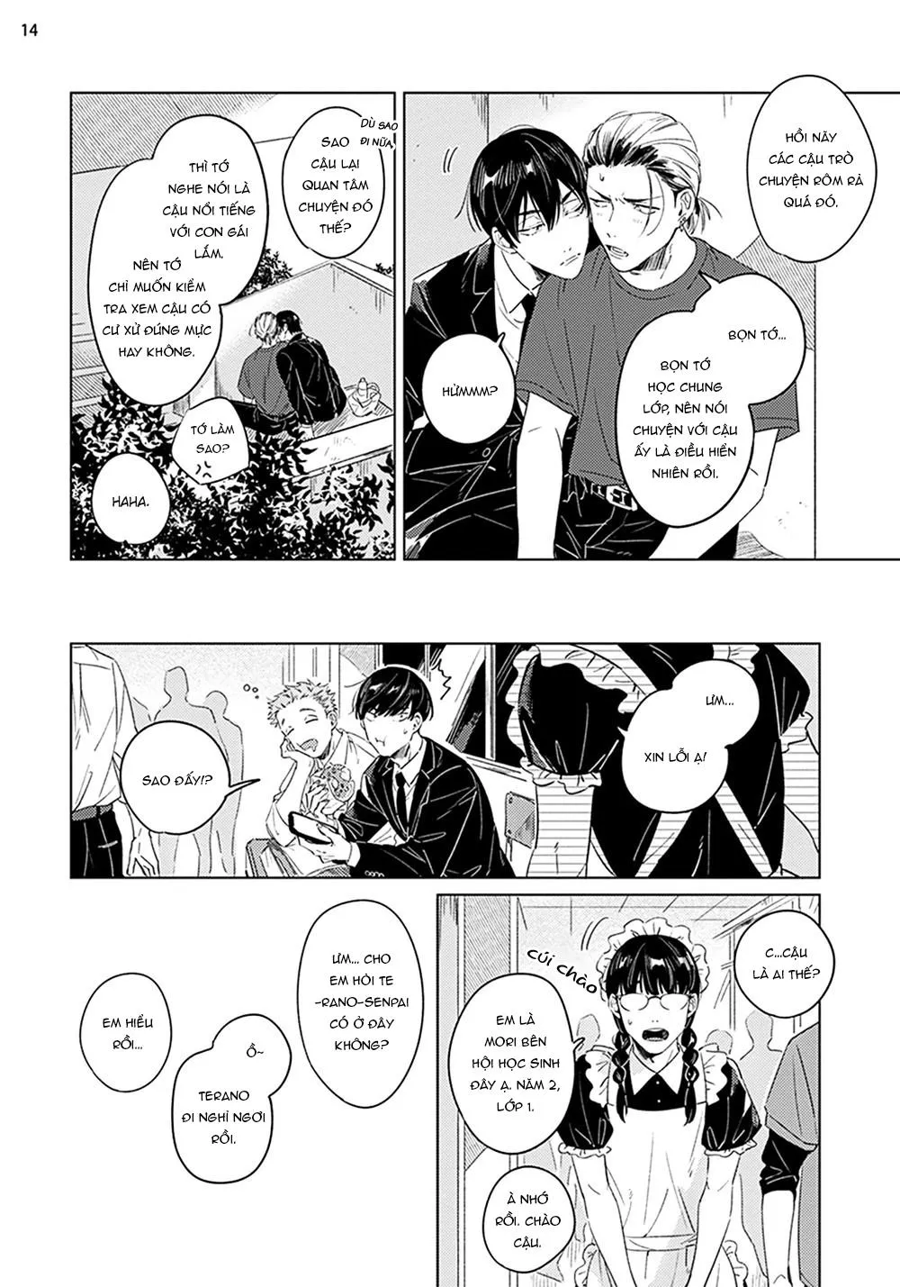 Terano và Kumasaki Chapter 4 Trang 14