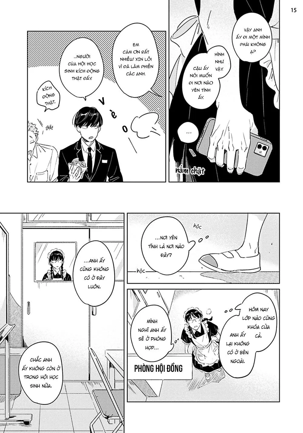 Terano và Kumasaki Chapter 4 Trang 15