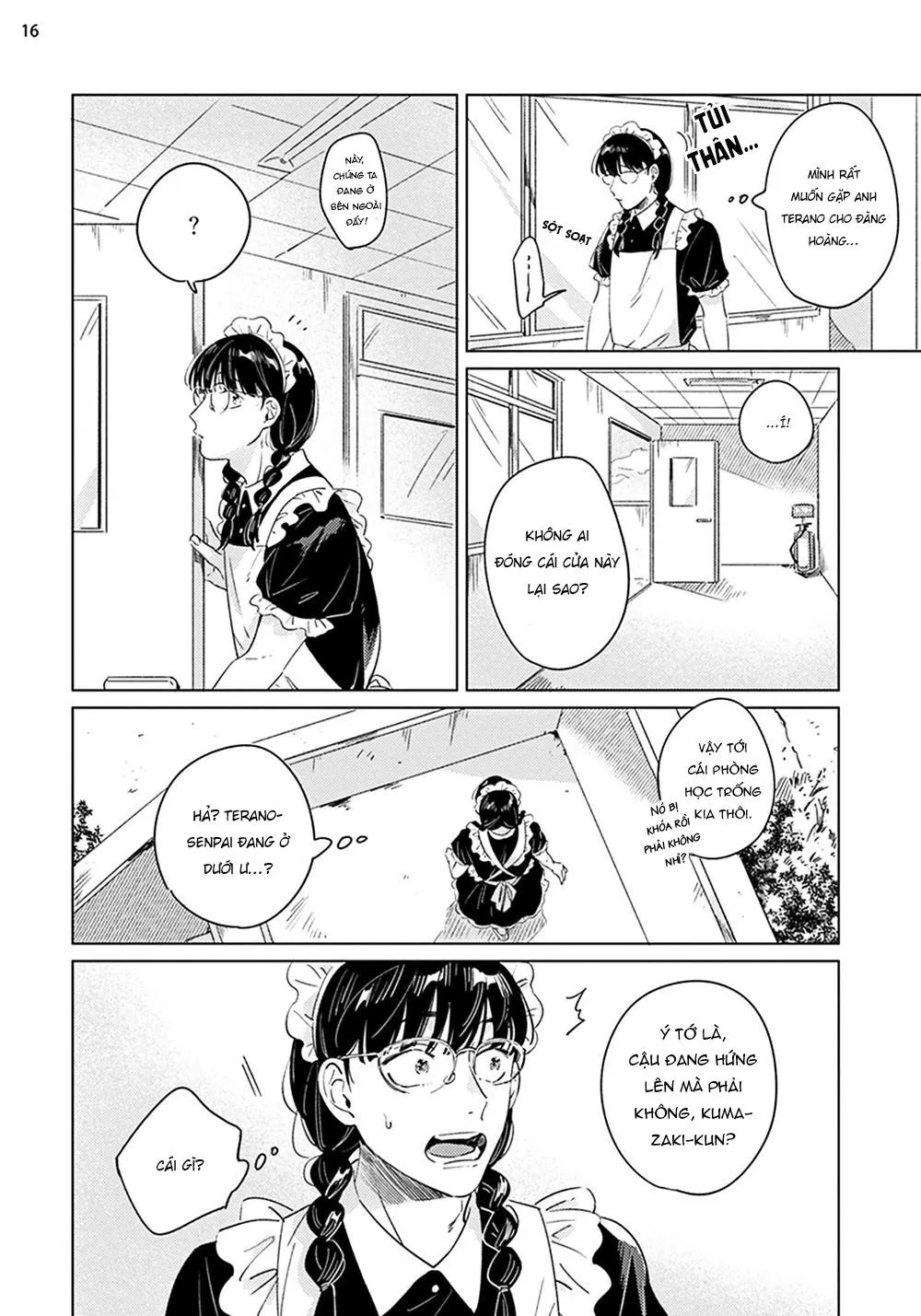 Terano và Kumasaki Chapter 4 Trang 16