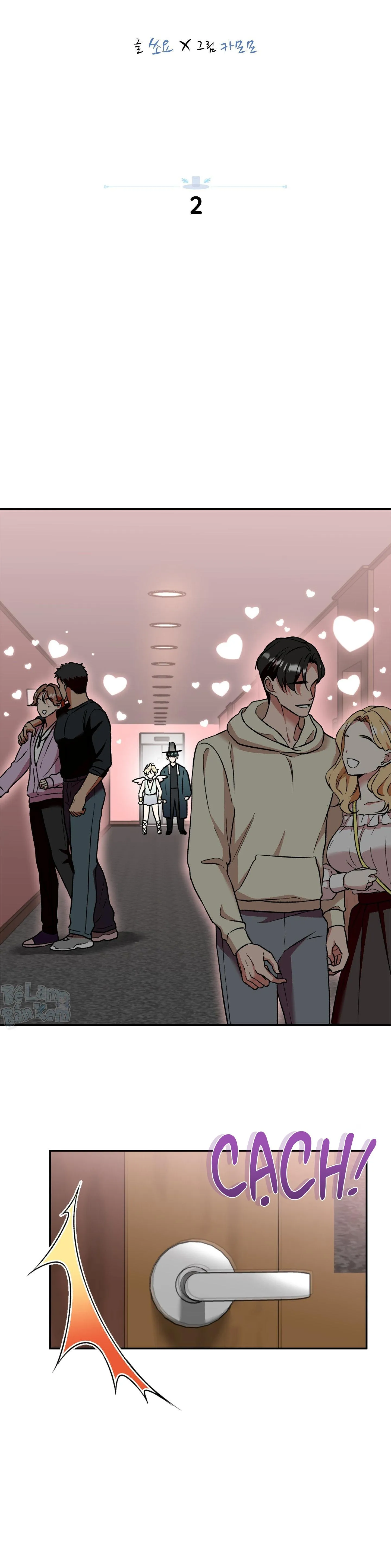 Thần chết muốn trở thành thần tình yêu! Chapter 2 Trang 3