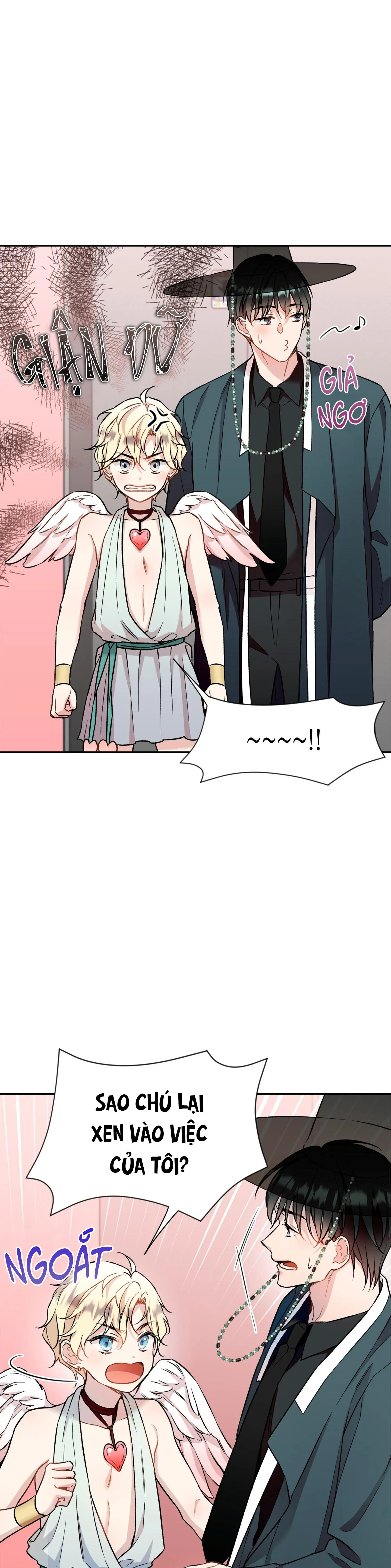 Thần chết muốn trở thành thần tình yêu! Chapter 2 Trang 4