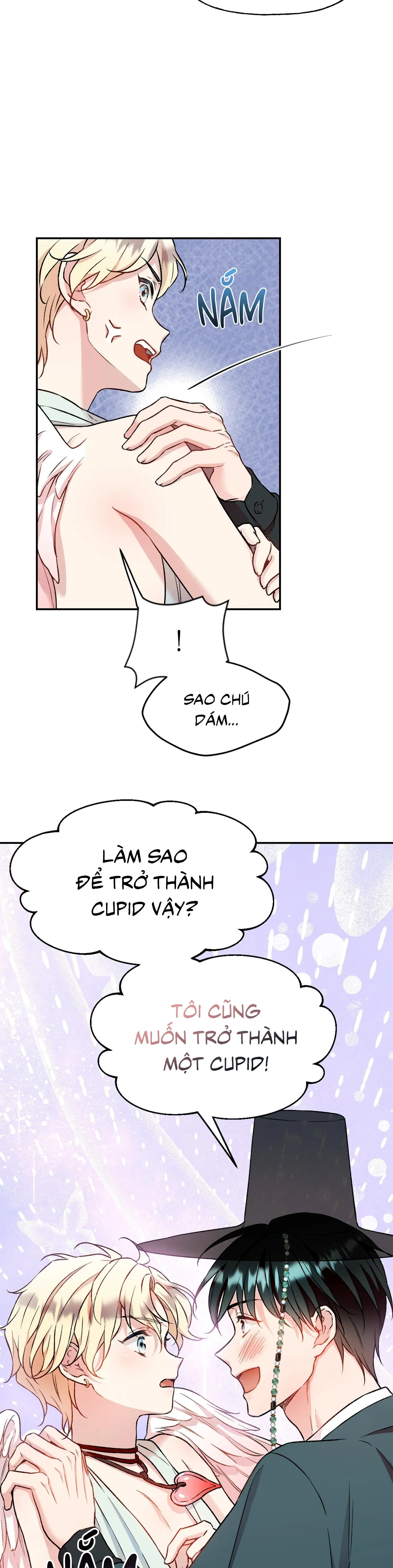 Thần chết muốn trở thành thần tình yêu! Chapter 2 Trang 8