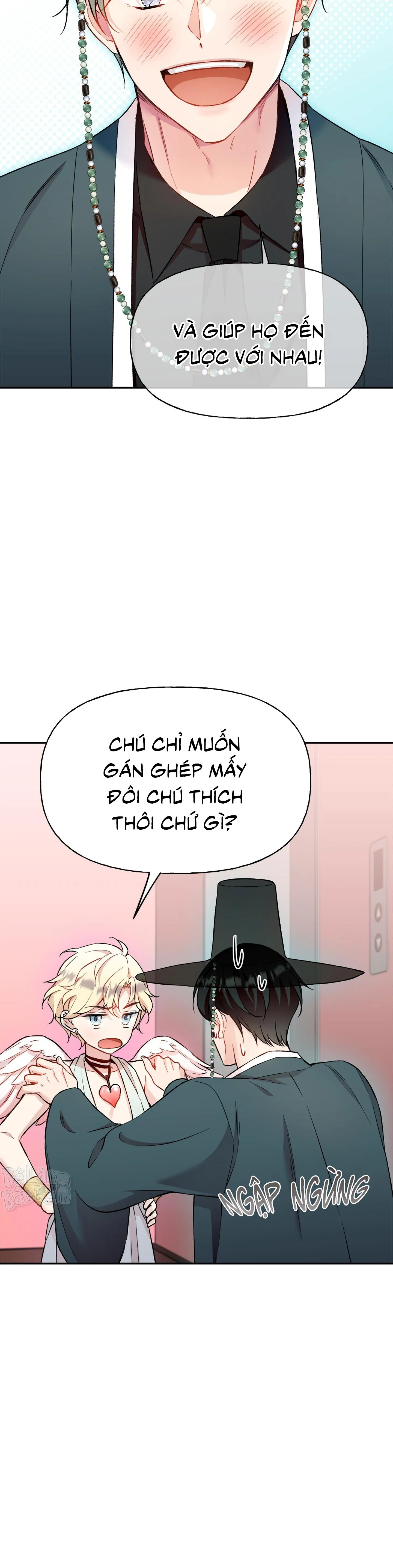 Thần chết muốn trở thành thần tình yêu! Chapter 2 Trang 10