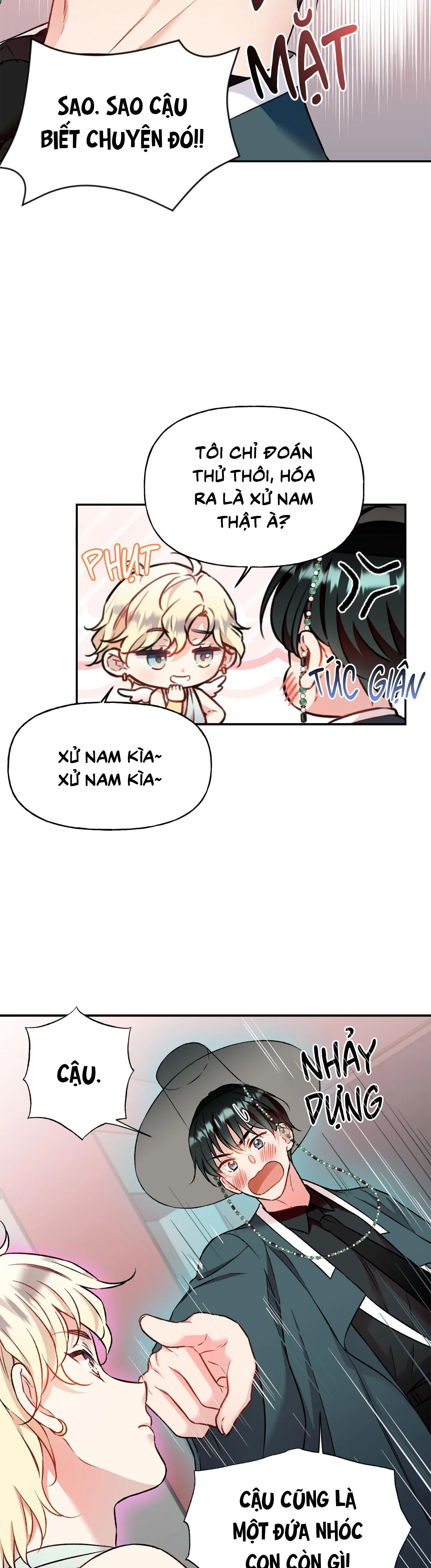 Thần chết muốn trở thành thần tình yêu! Chapter 2 Trang 12