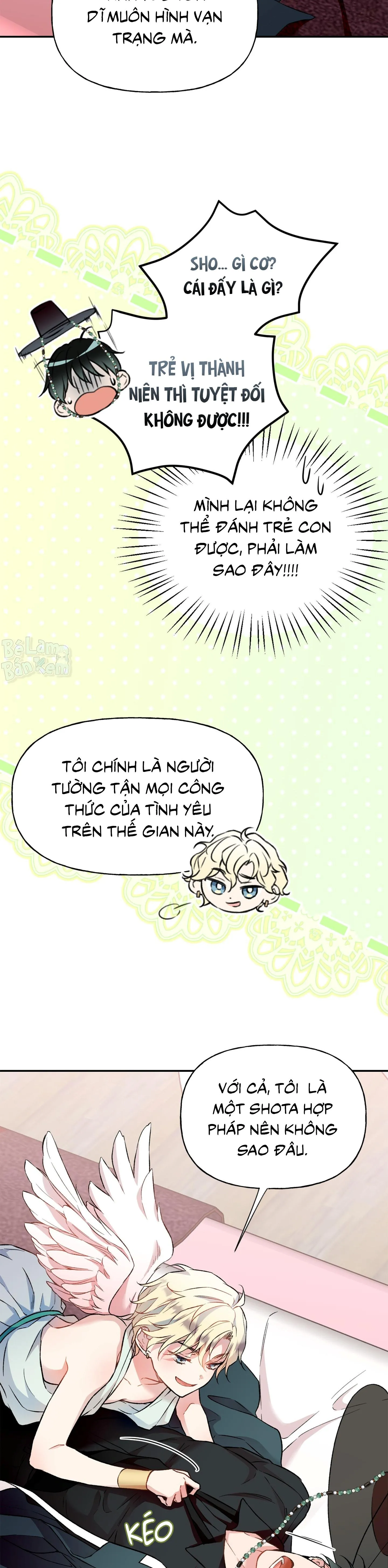 Thần chết muốn trở thành thần tình yêu! Chapter 2 Trang 23