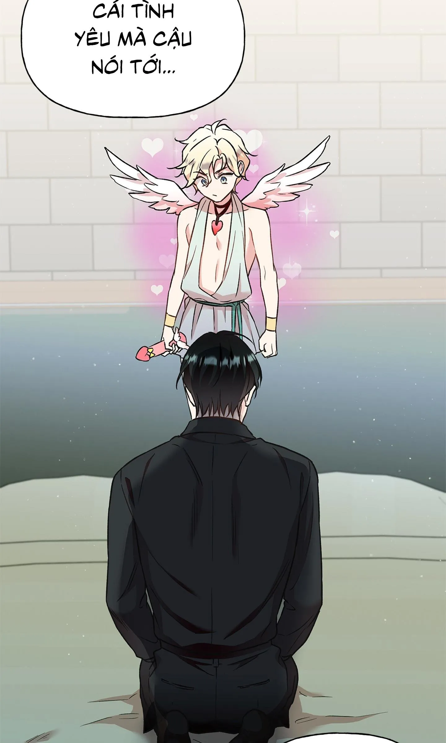 Thần chết muốn trở thành thần tình yêu! Chapter 3 Trang 76
