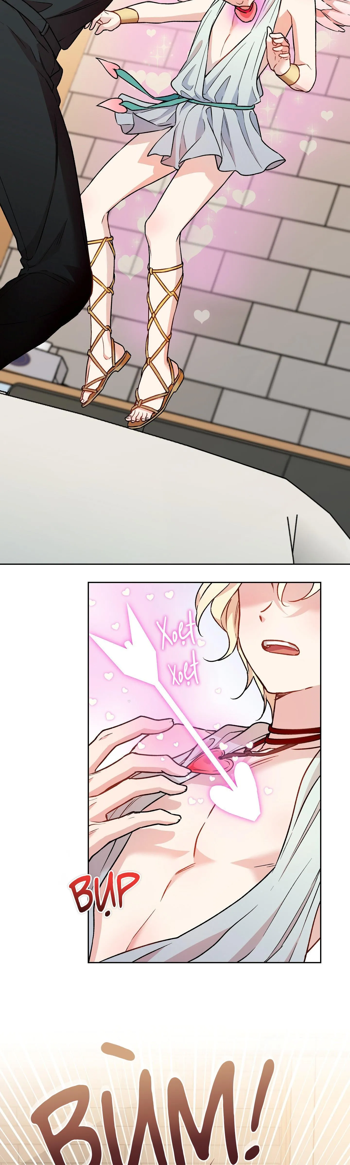 Thần chết muốn trở thành thần tình yêu! Chapter 4 Trang 3