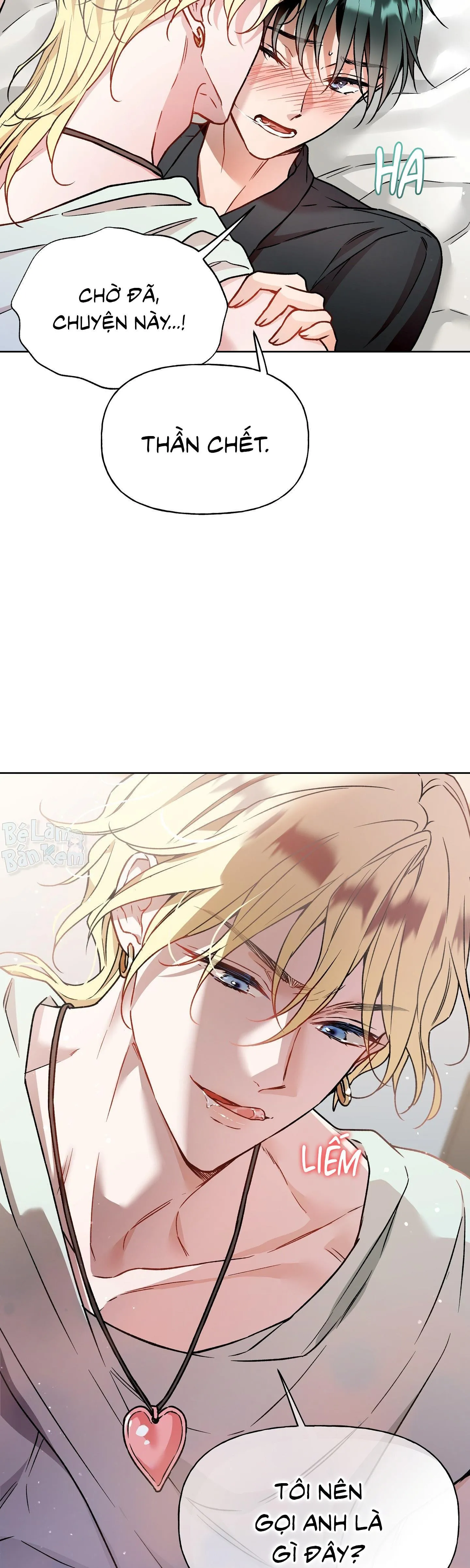 Thần chết muốn trở thành thần tình yêu! Chapter 4 Trang 23