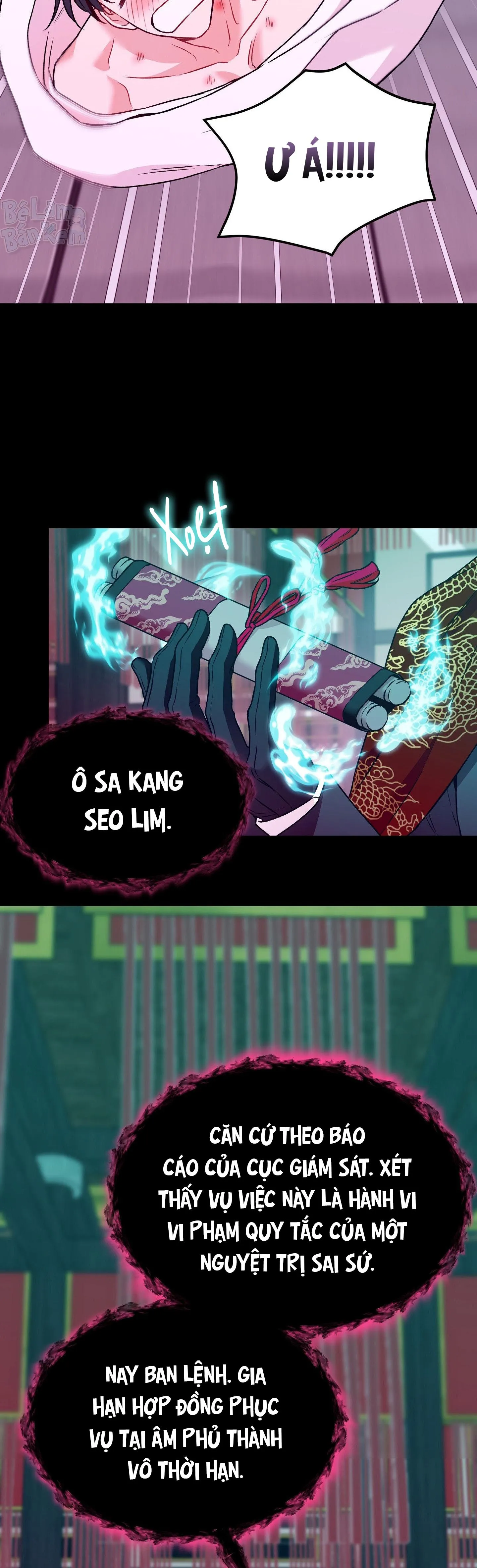 Thần chết muốn trở thành thần tình yêu! Chapter 6 Trang 9