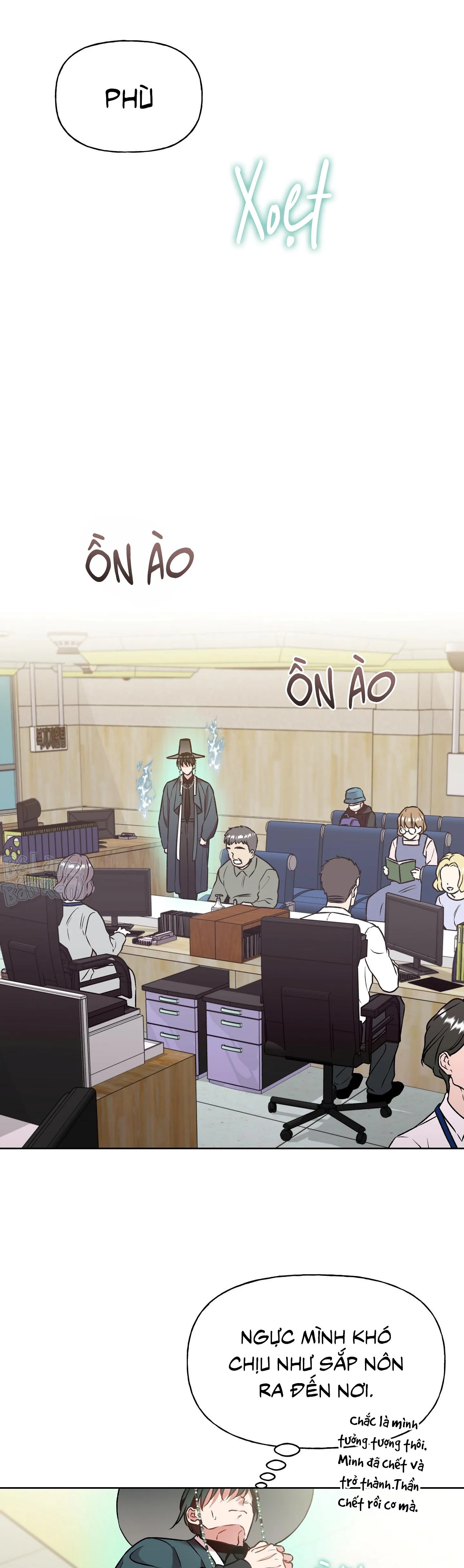 Thần chết muốn trở thành thần tình yêu! Chapter 6 Trang 15