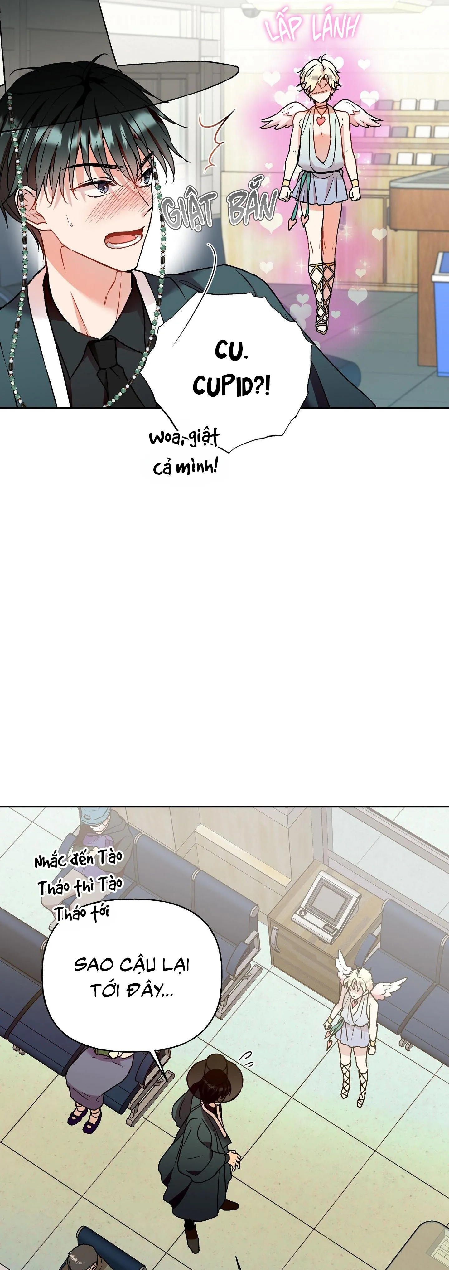 Thần chết muốn trở thành thần tình yêu! Chapter 6 Trang 26