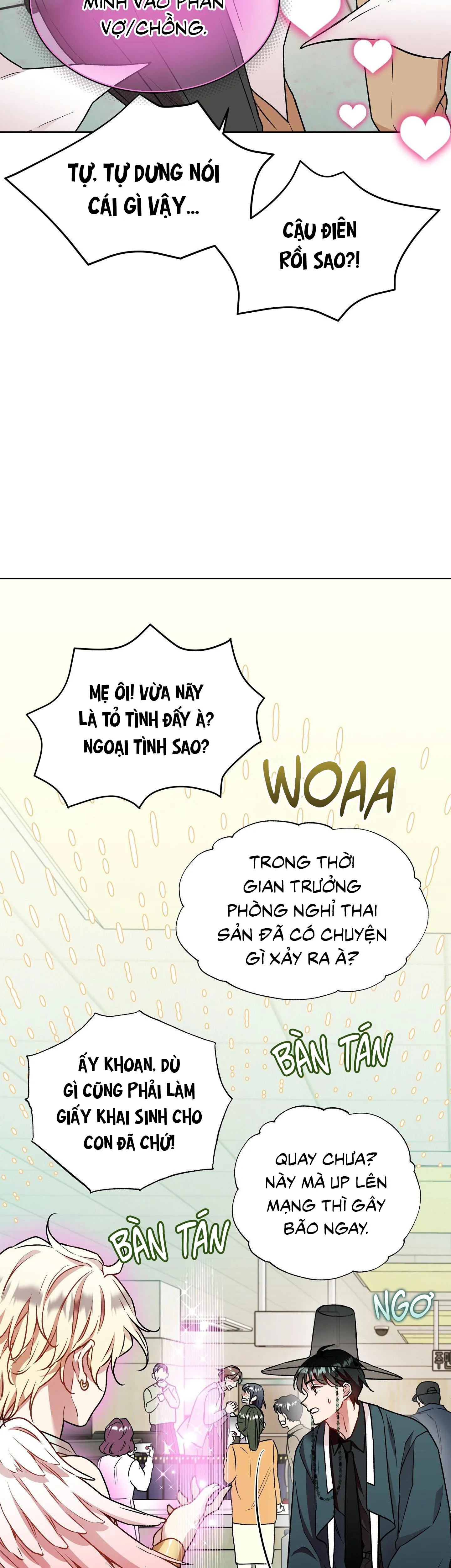 Thần chết muốn trở thành thần tình yêu! Chapter 6 Trang 32