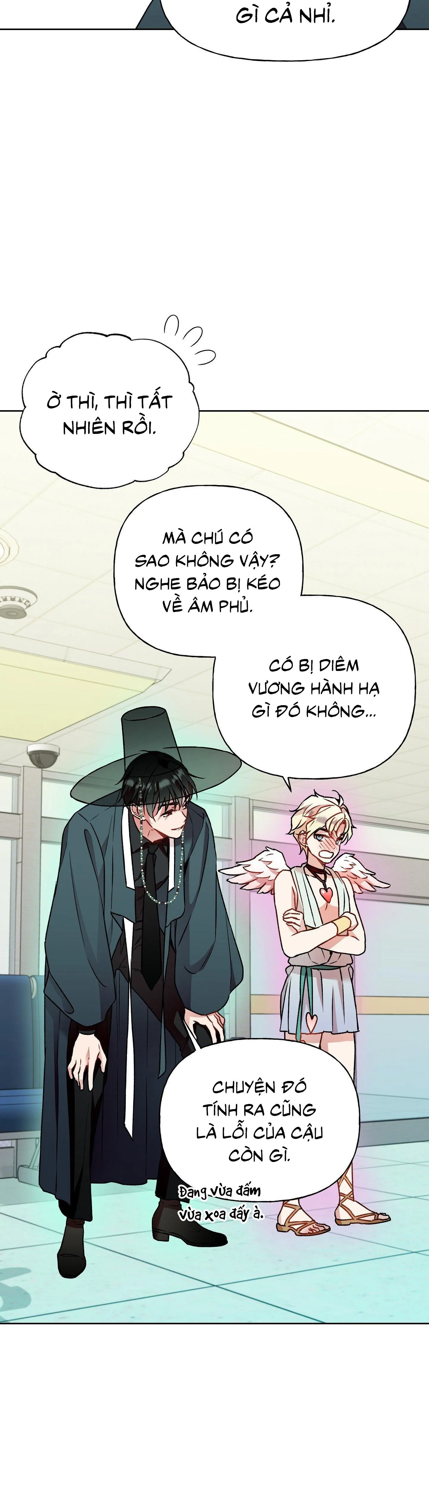 Thần chết muốn trở thành thần tình yêu! Chapter 6 Trang 36