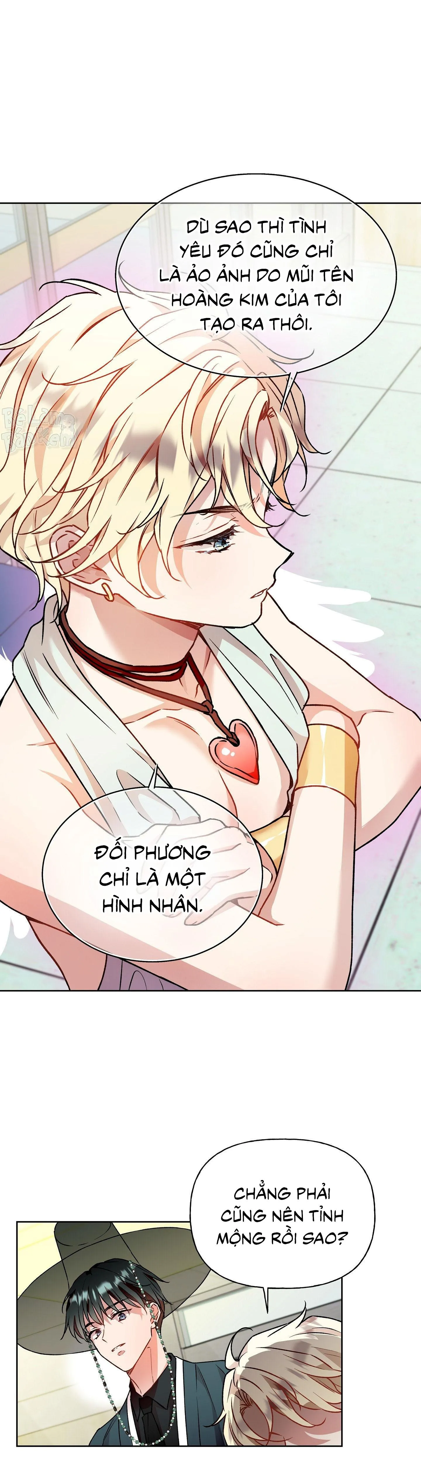 Thần chết muốn trở thành thần tình yêu! Chapter 6 Trang 39