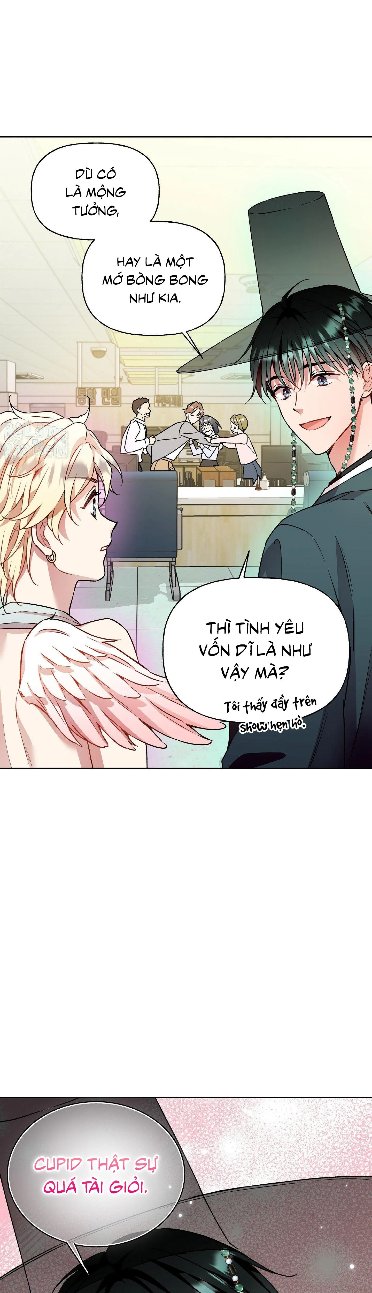 Thần chết muốn trở thành thần tình yêu! Chapter 6 Trang 41