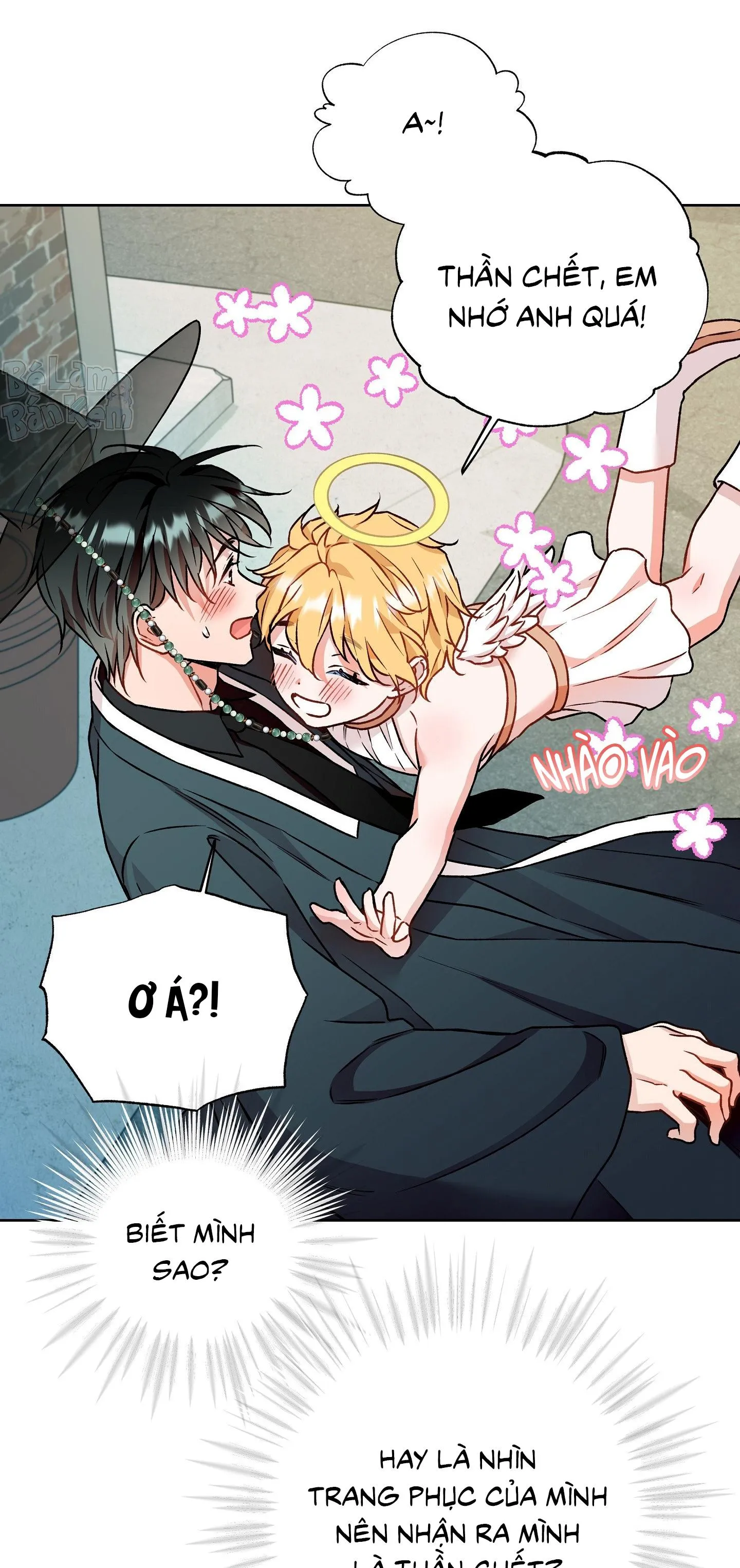 Thần chết muốn trở thành thần tình yêu! Chapter 7 Trang 37