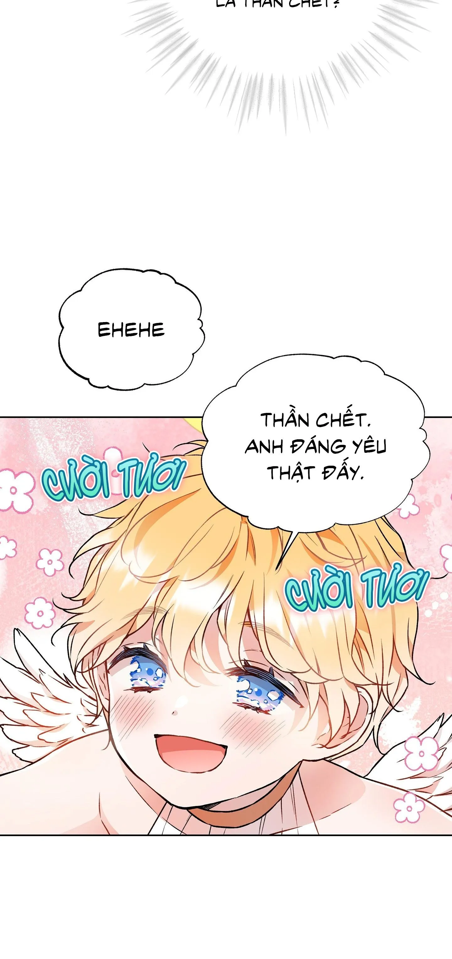 Thần chết muốn trở thành thần tình yêu! Chapter 7 Trang 38