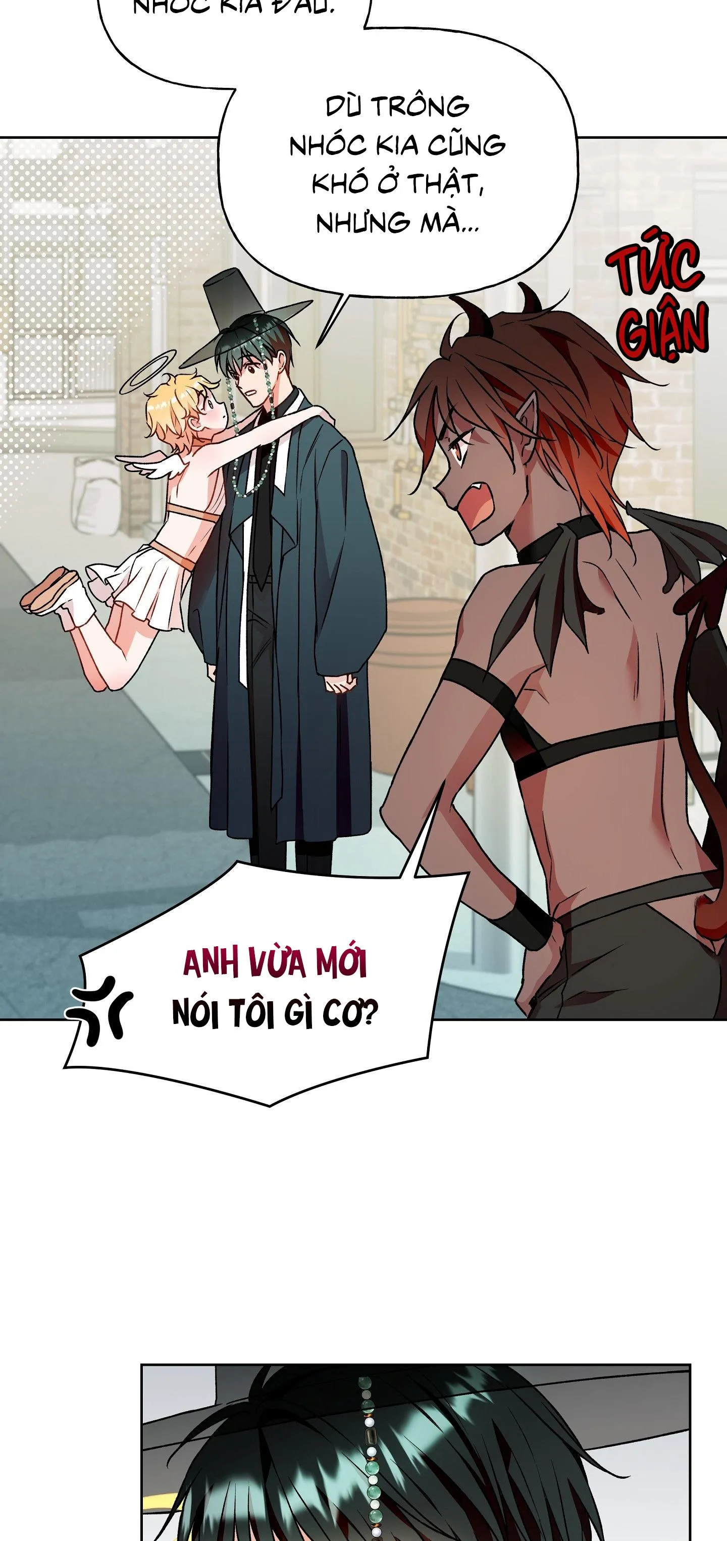 Thần chết muốn trở thành thần tình yêu! Chapter 7 Trang 42