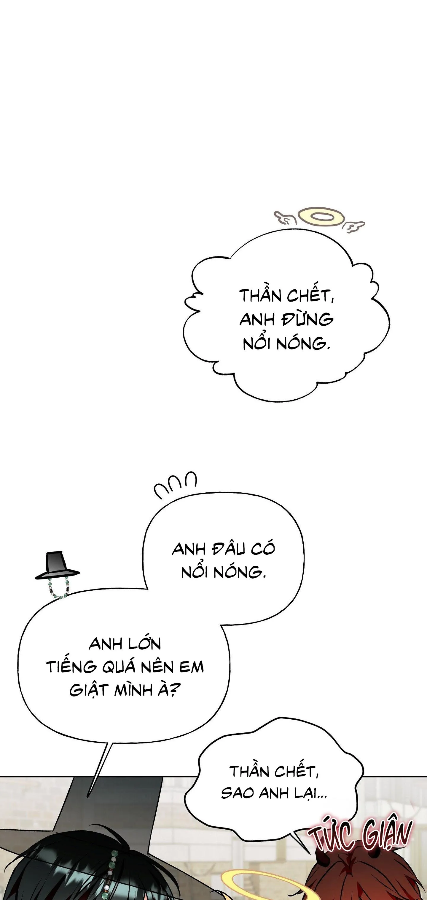Thần chết muốn trở thành thần tình yêu! Chapter 7 Trang 48