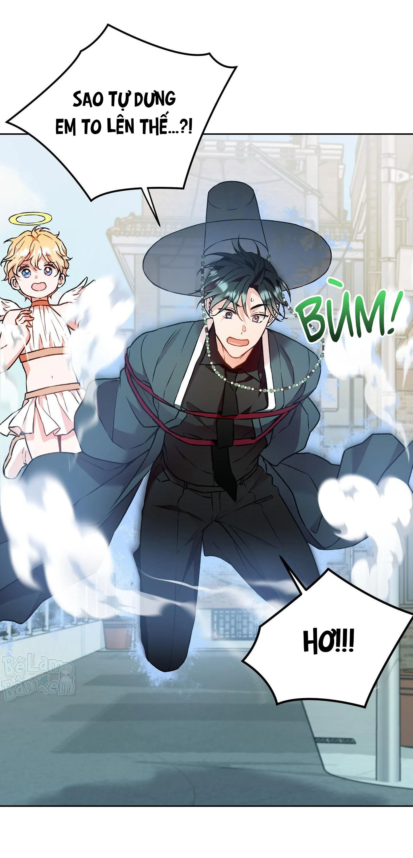 Thần chết muốn trở thành thần tình yêu! Chapter 7 Trang 55