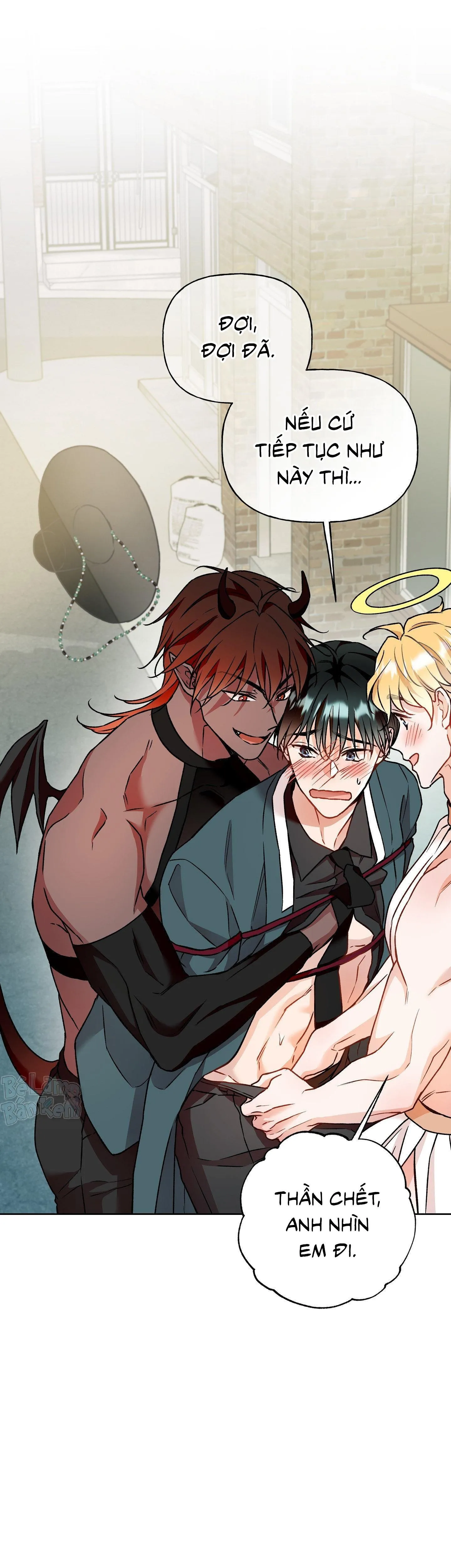 Thần chết muốn trở thành thần tình yêu! Chapter 8 Trang 7