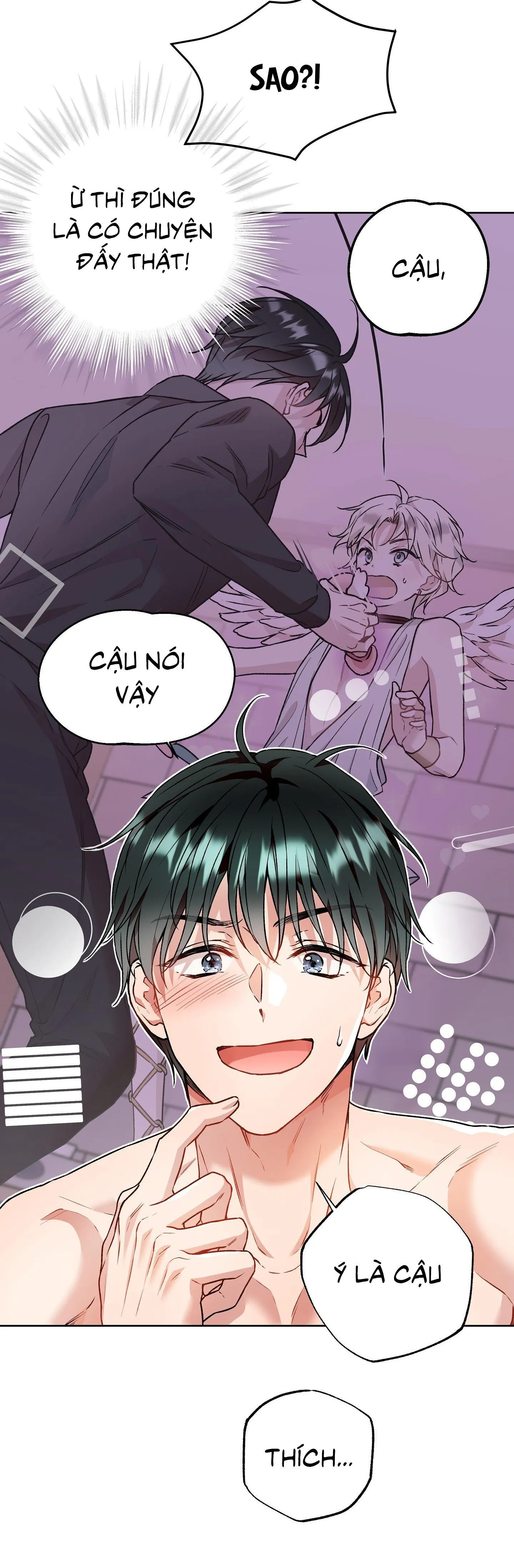 Thần chết muốn trở thành thần tình yêu! Chapter 8 Trang 46