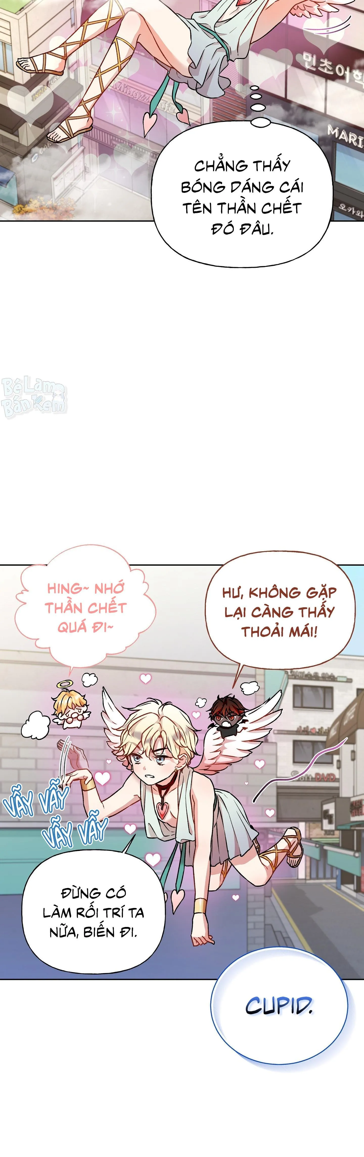 Thần chết muốn trở thành thần tình yêu! Chapter 8 Trang 52