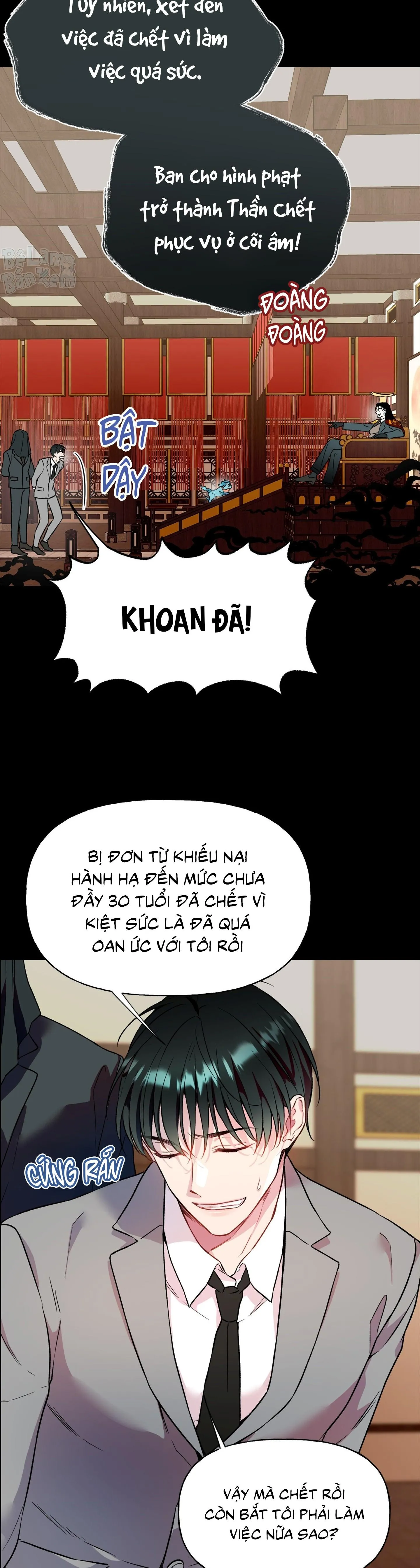 Thần chết muốn trở thành thần tình yêu! Chapter 1 Trang 12